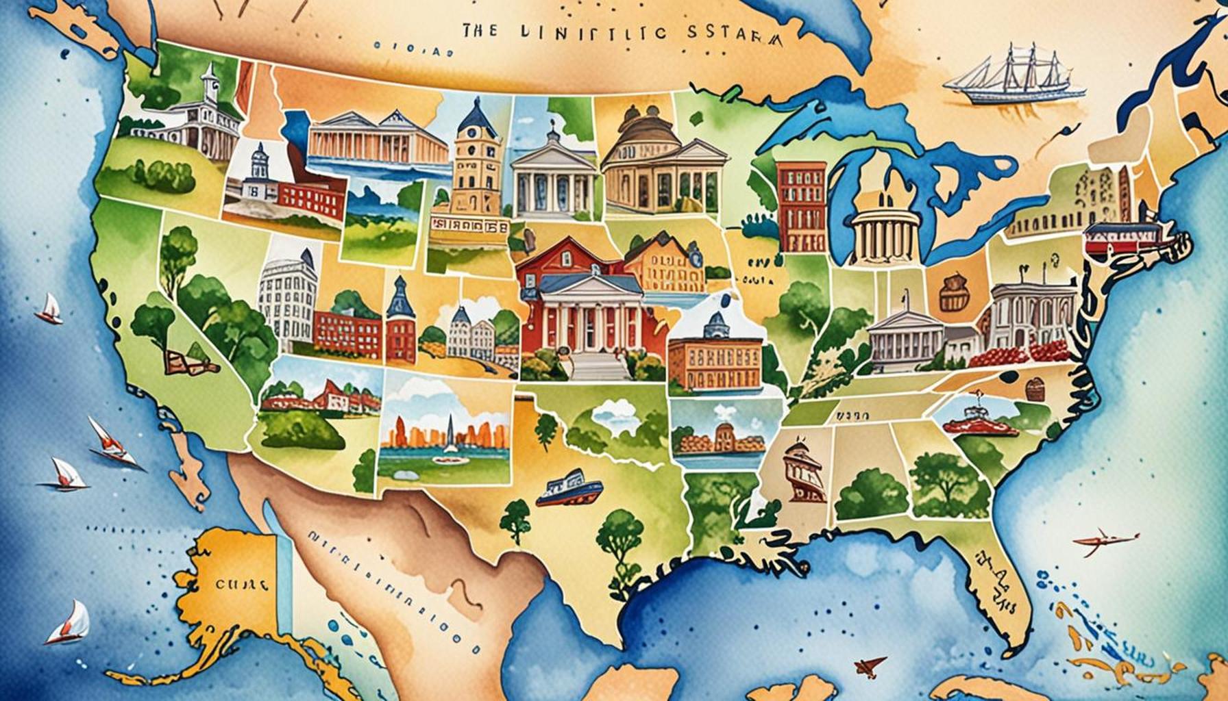 Suggestions for Itineraries to Explore the Historic Cities of the United States