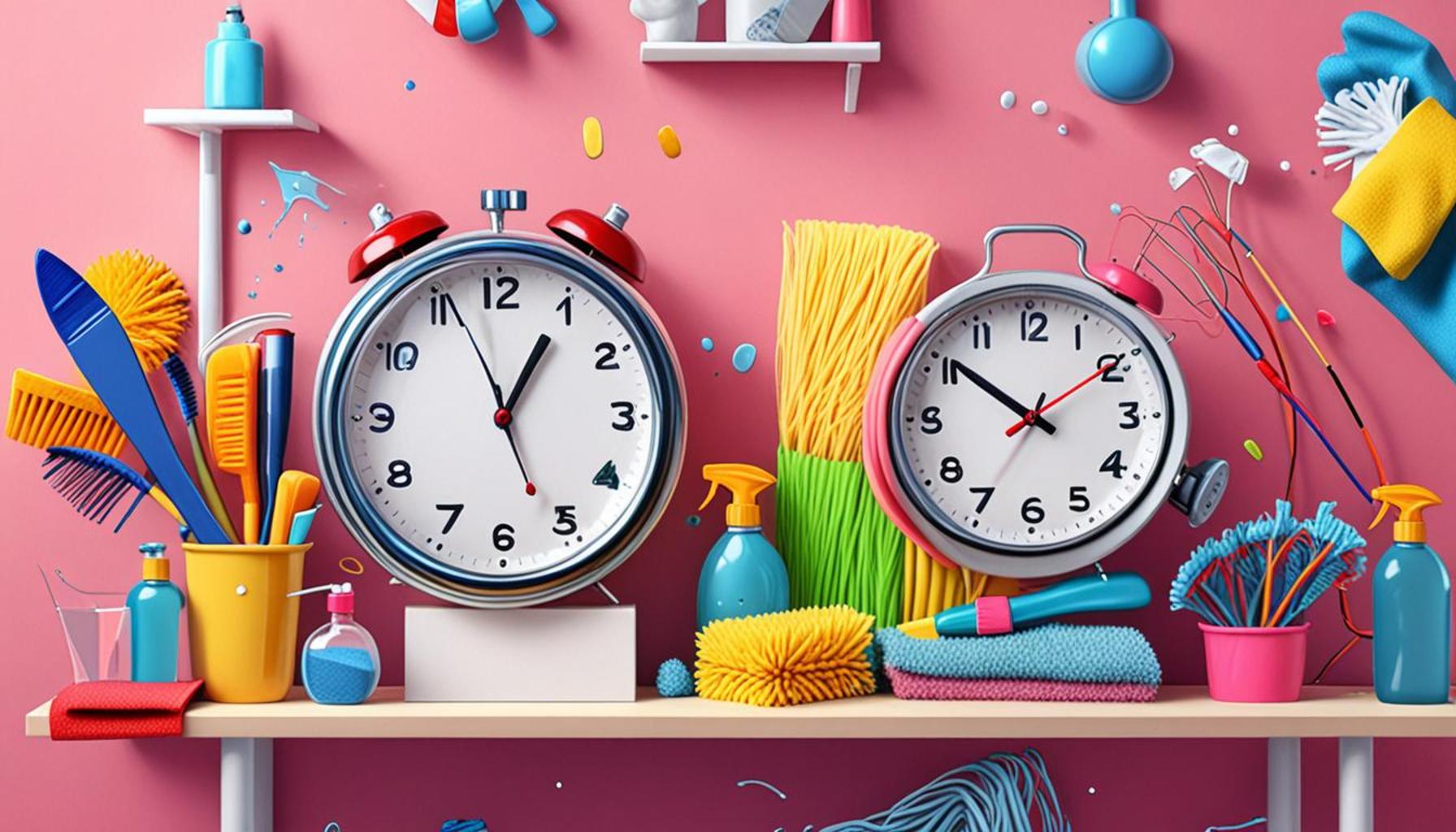 How to Create an Efficient Cleaning Schedule to Optimize Time
