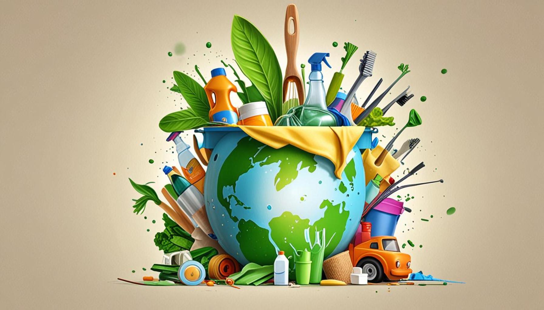 The Role of Eco-Friendly Products in Reducing Household Waste During Cleaning