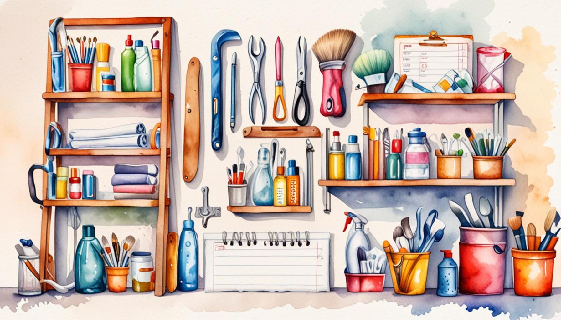 Organization Checklist: Tools and Methods to Keep the House Tidy and Clean Continuously