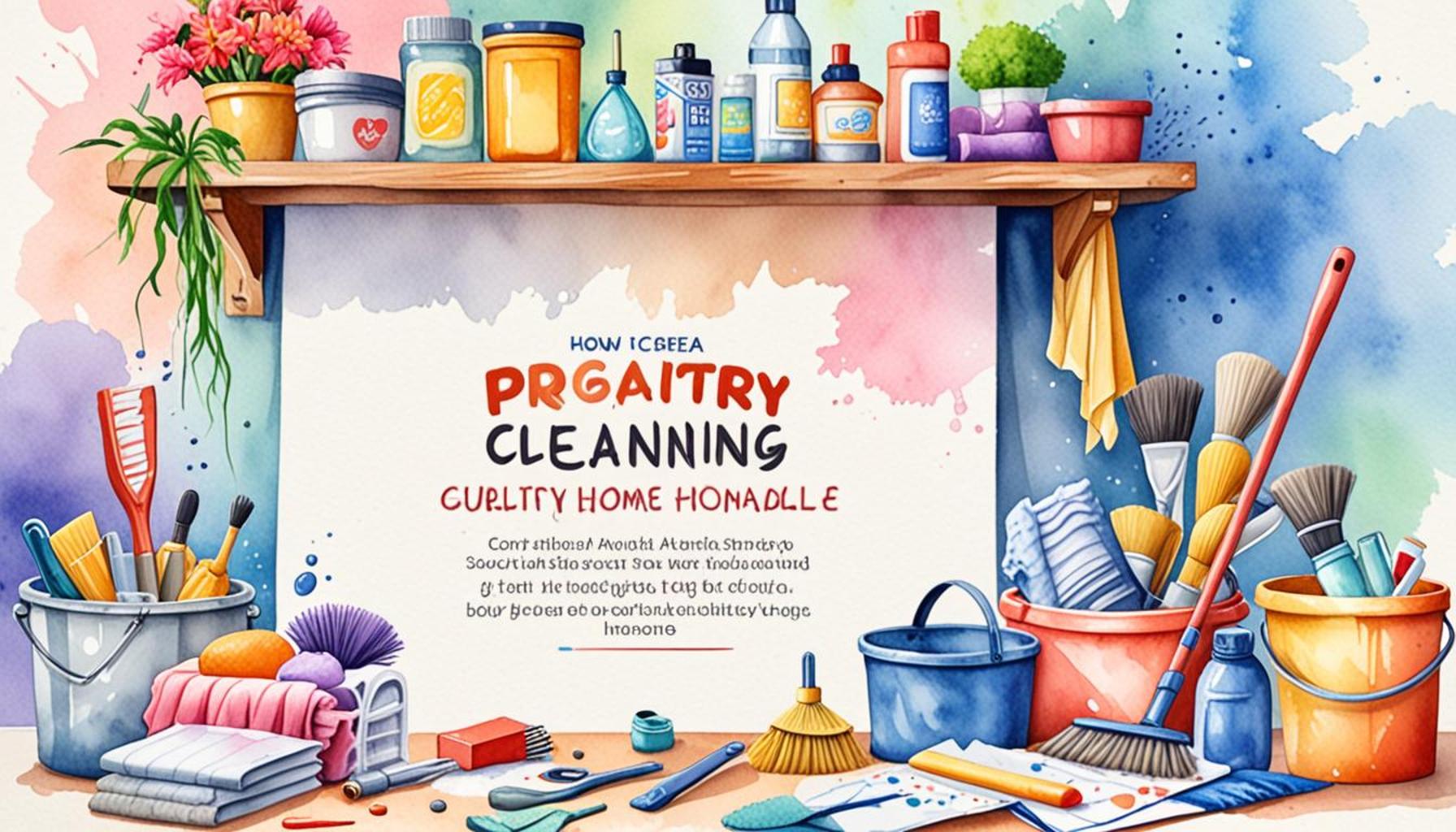 How to Create a Cleaning Schedule Based on Priorities for a Always Organized Home