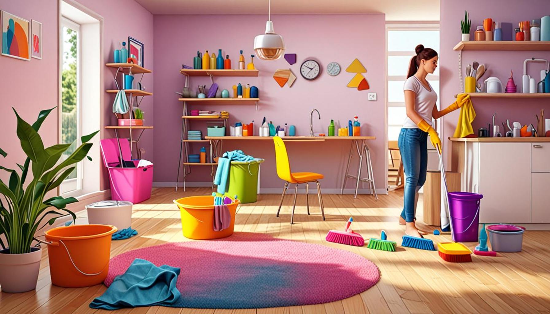 Strategies for Organizing Spaces to Facilitate Daily Cleaning