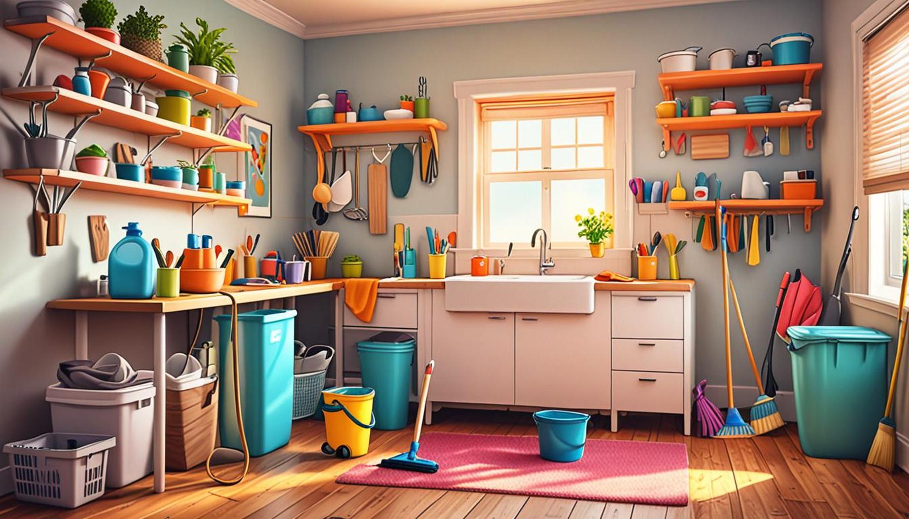The 5S Method: Streamlining House Cleaning Through Effective Organization
