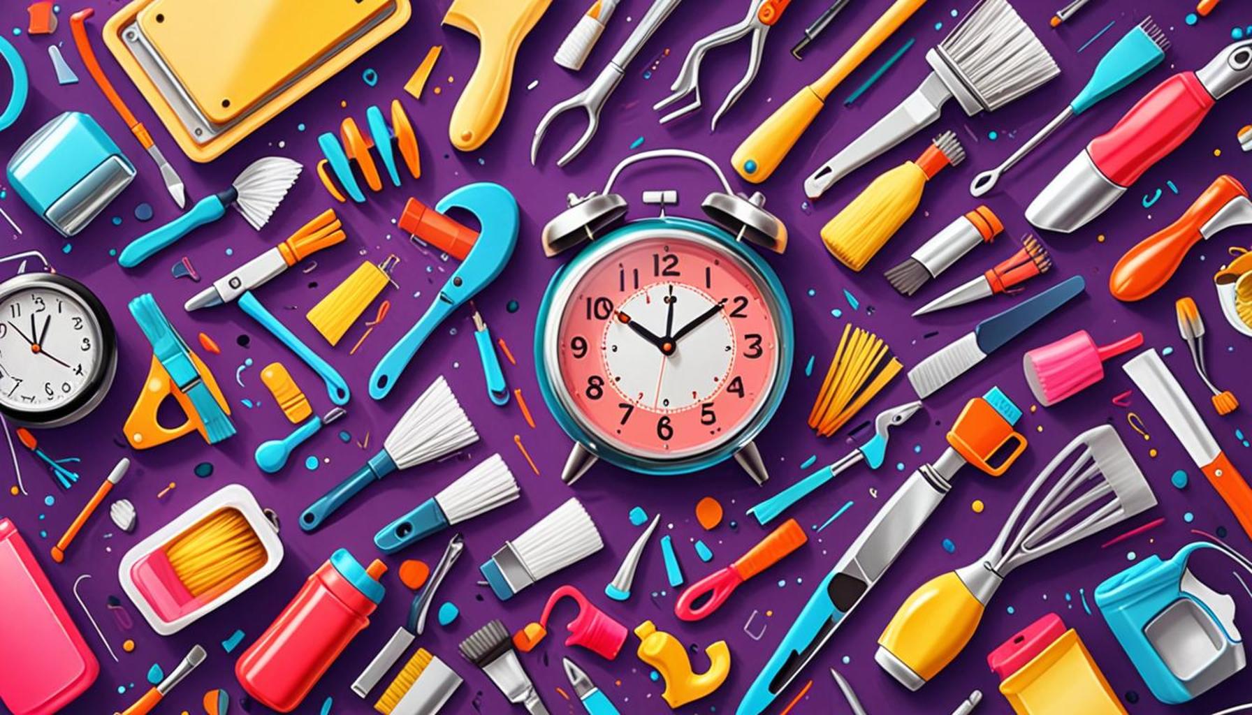 Digital tools that can help with time management for home cleaning and organization